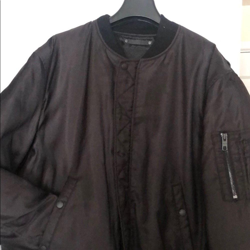 SALE⬇️ Men’s coach🆕XLblk bomber w/down lining NWT - Picture 2 of 8